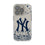 New York Yankees Confetti Clear Phone Case for Apple iPhone