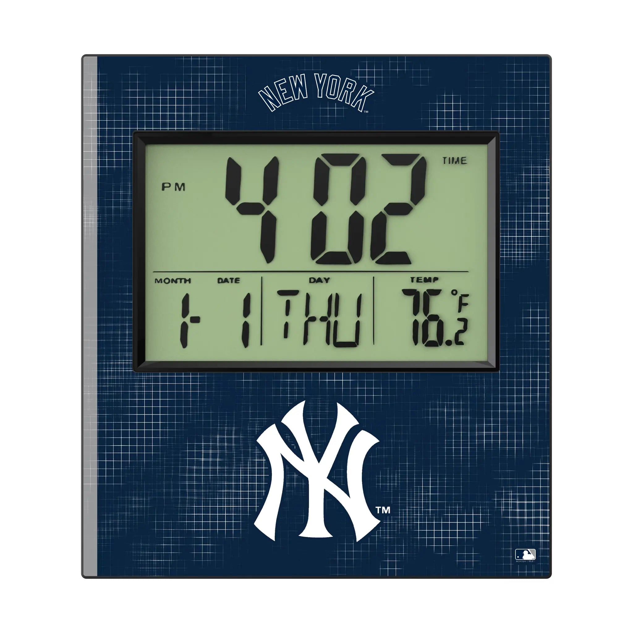New York Yankees Hatch Wall Clock