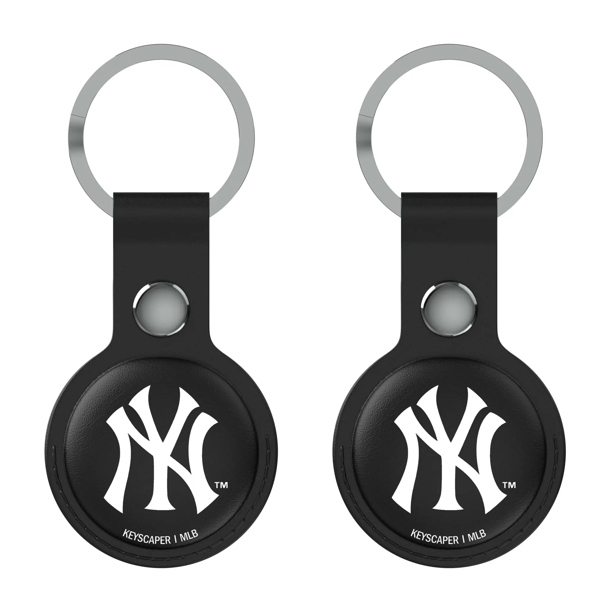 New York Yankees Insignia Black Airtag Holder 2-Pack