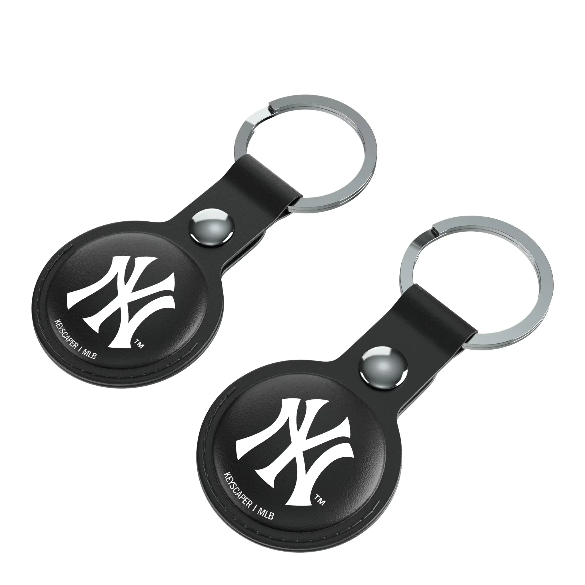 New York Yankees Insignia Black Airtag Holder 2-Pack