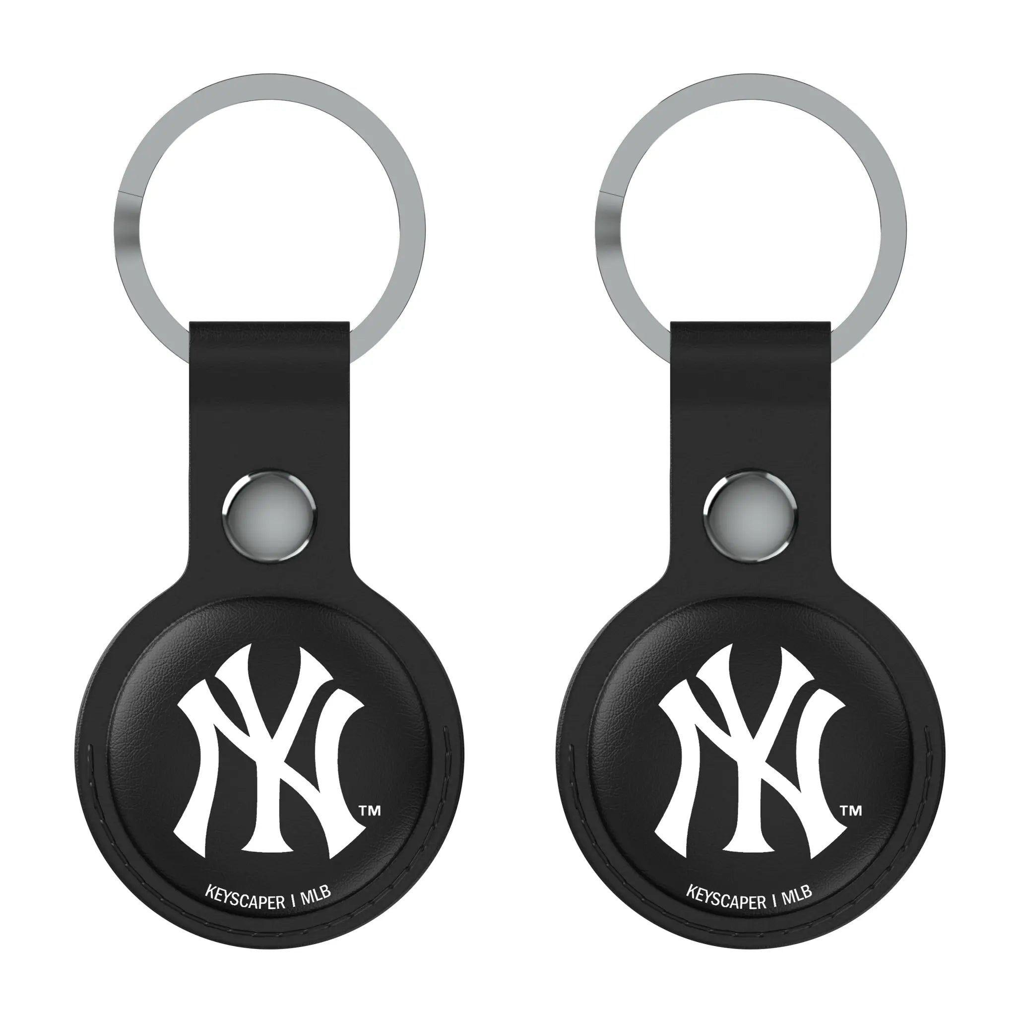 New York Yankees Insignia Black Airtag Holder 2-Pack