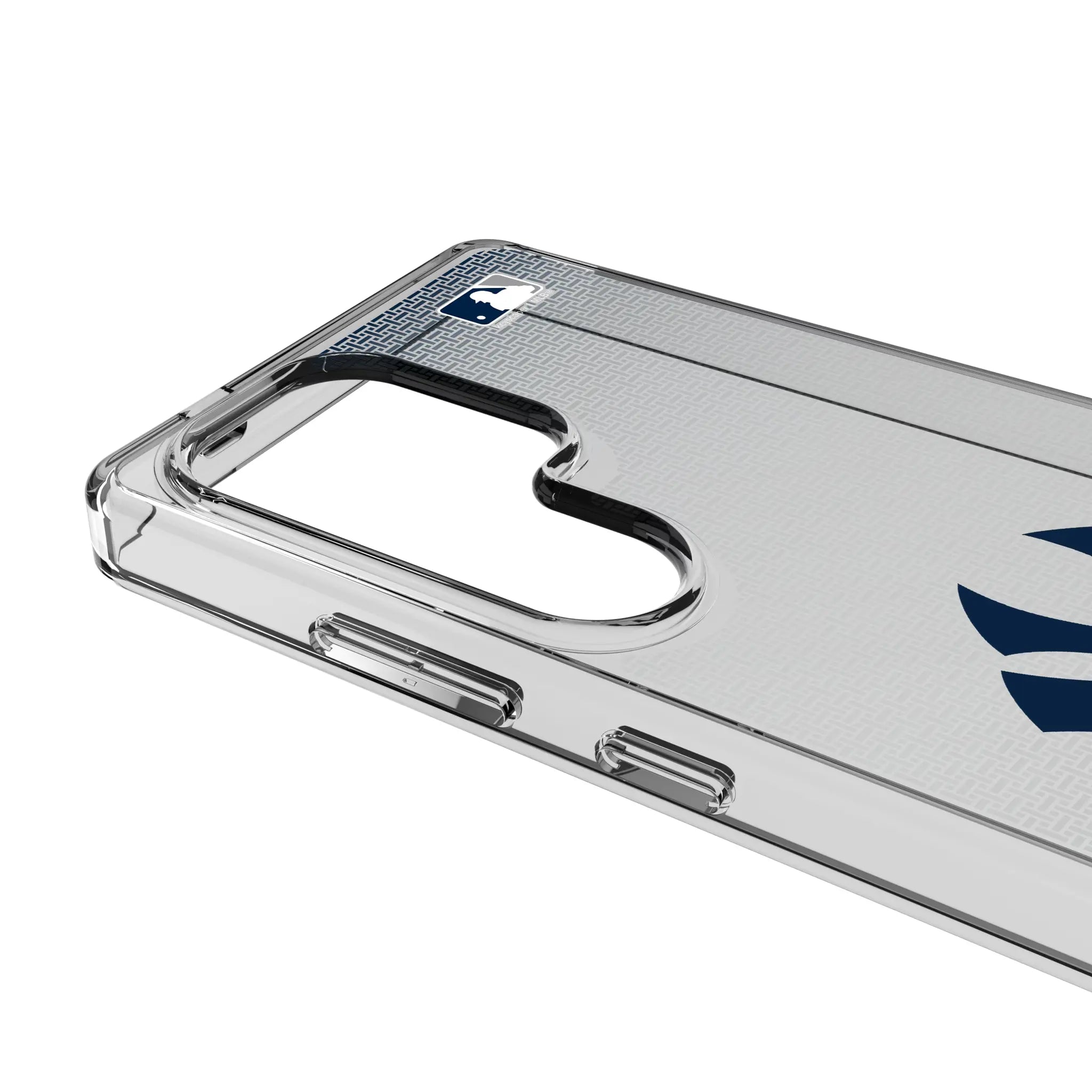 New York Yankees Linen Clear Phone Case for Samsung Galaxy