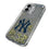 New York Yankees Linen Glitter Phone Case