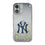 New York Yankees Linen Glitter Phone Case