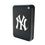 New York Yankees Linen Wireless Mag Power Bank