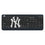 New York Yankees Linen Wireless USB Keyboard