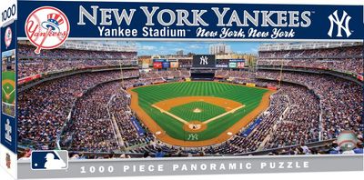 New York Yankees MLB 1000pc Panoramic Puzzle - Sports Gifts, Sports Memorabilia, Sports Collectibles, Fan Shop