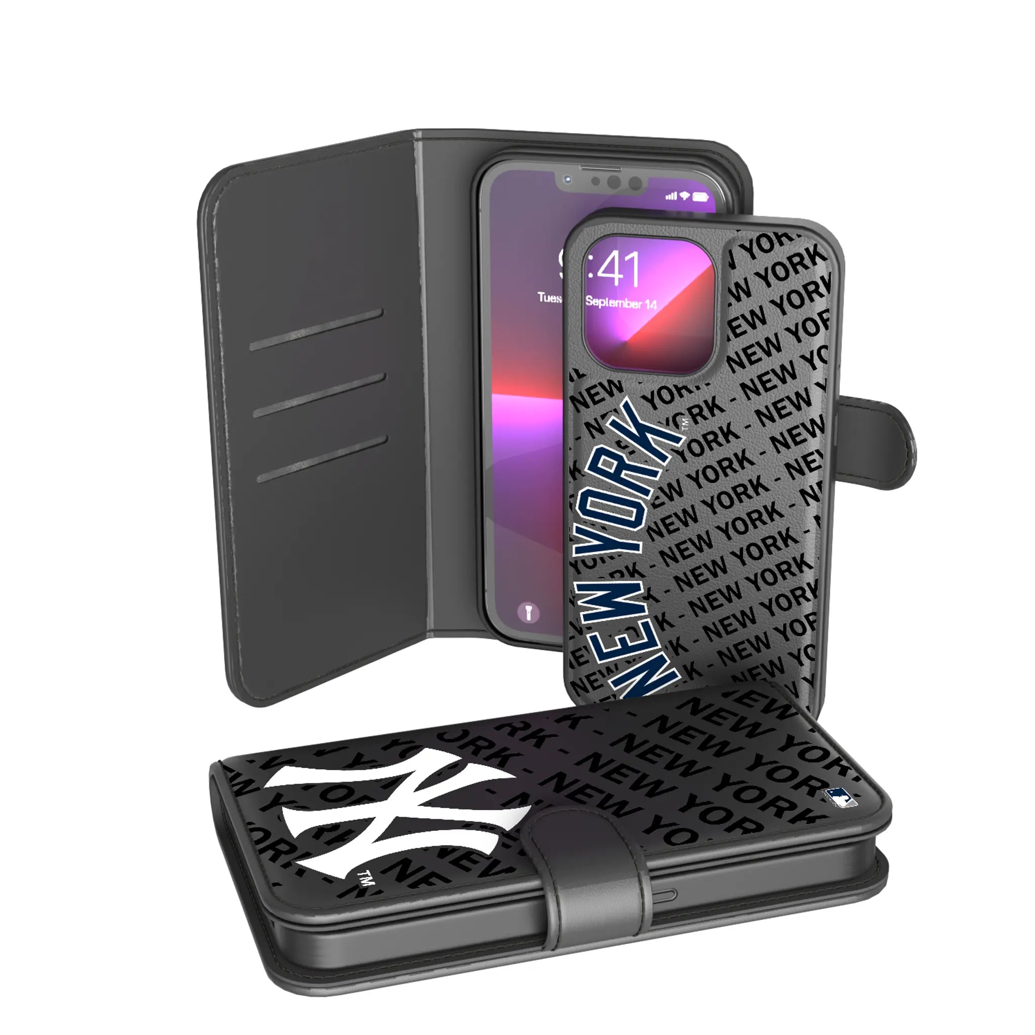 New York Yankees Tilt Wallet Case