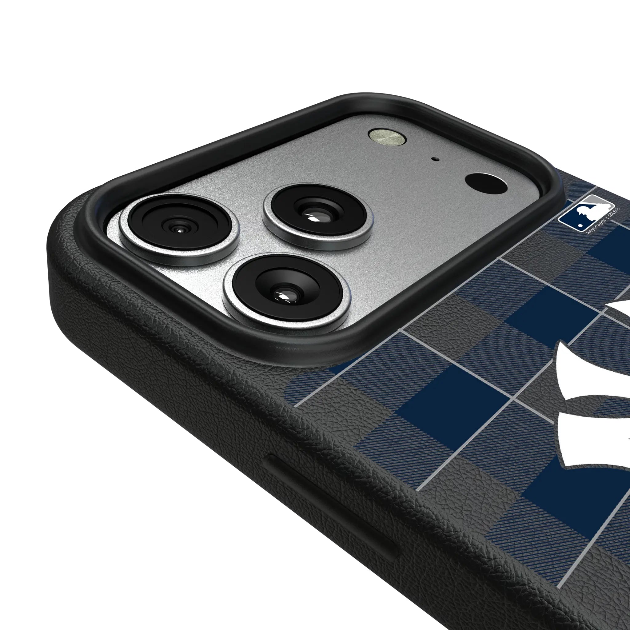 New York Yankees Plaid MagSafe Compatible Phone Case for Apple iPhone