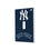 New York Yankees Solid Hidden-Screw Light Switch Plate