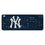 New York Yankees Solid Wireless USB Keyboard