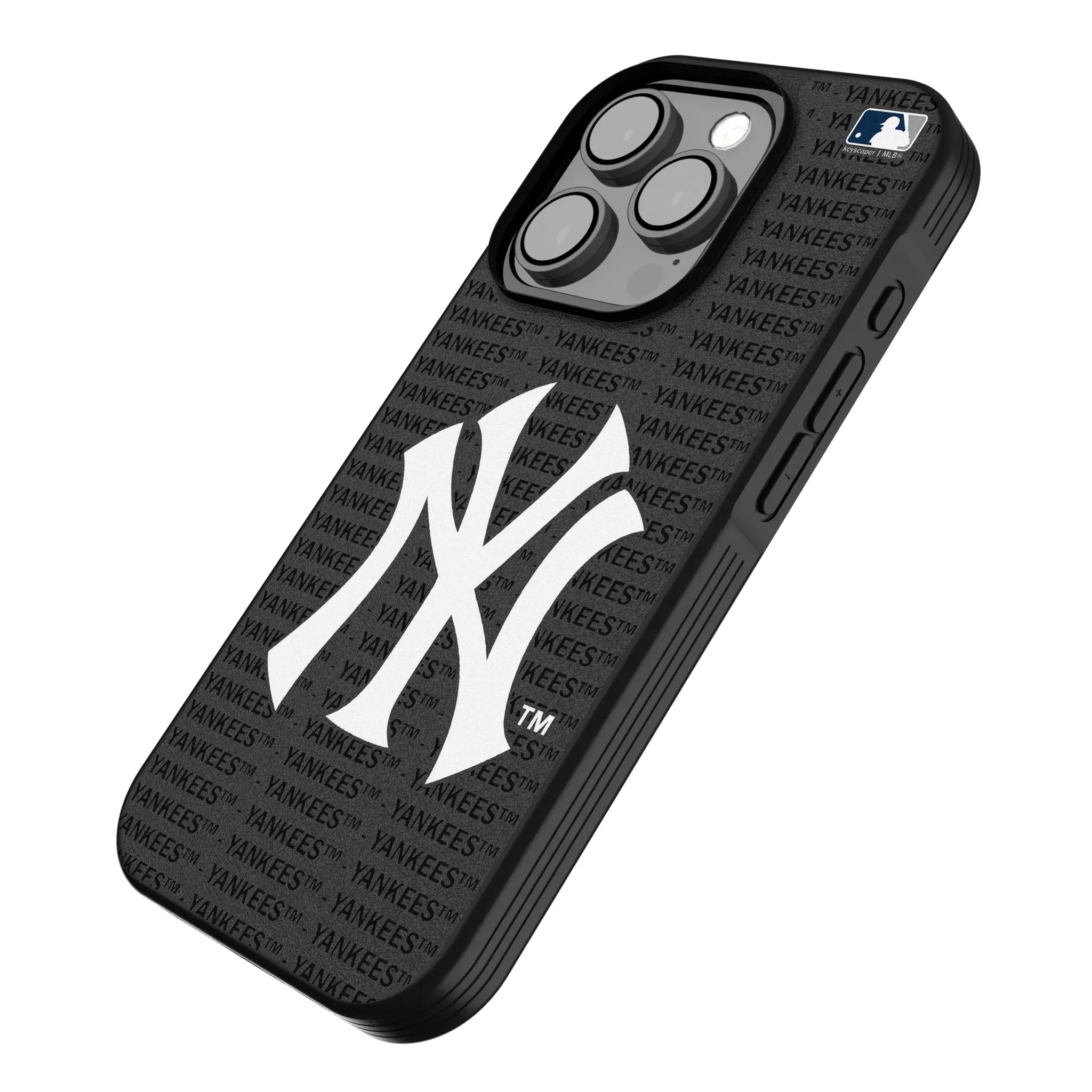 New York Yankees Text Backdrop Bump Phone Case