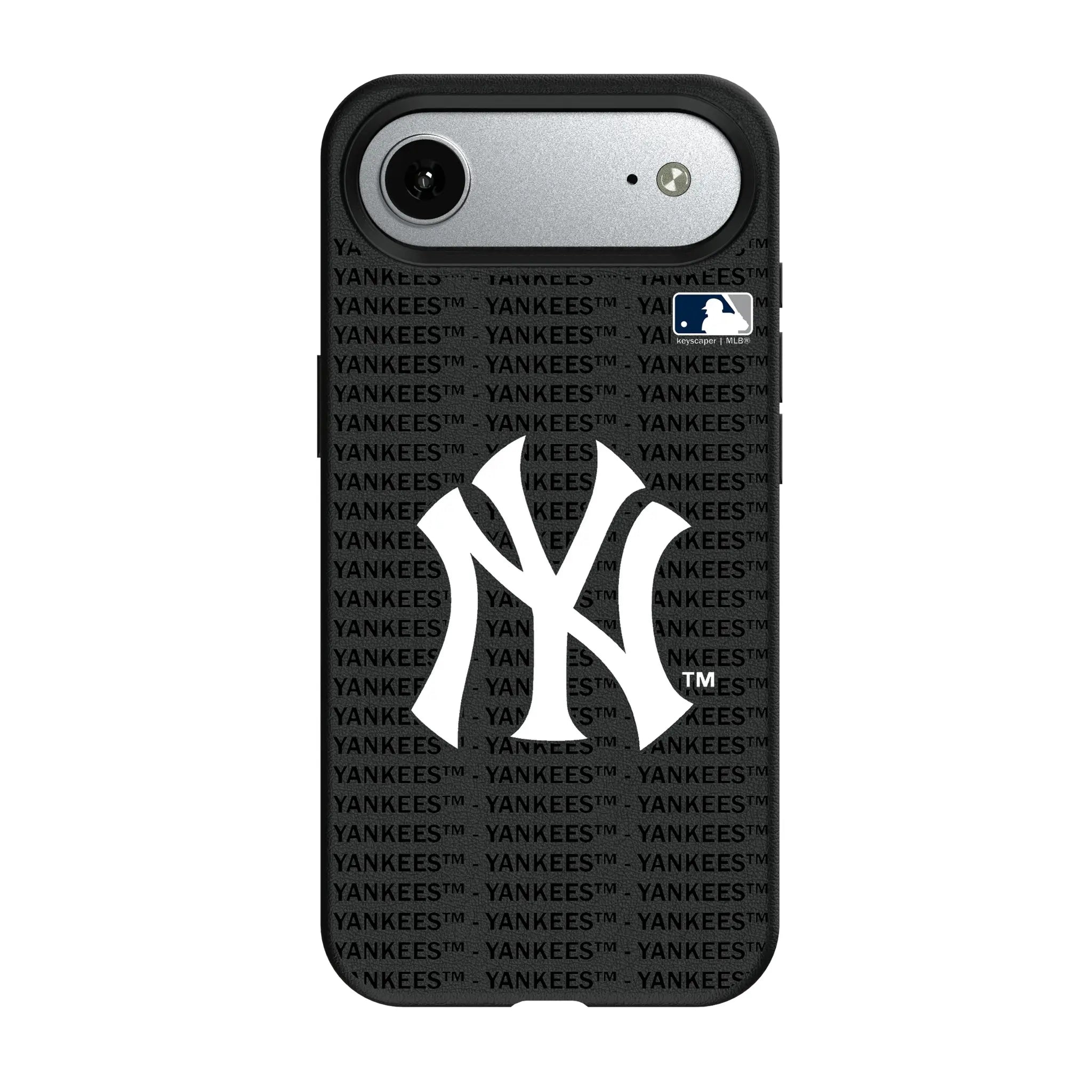 New York Yankees Text Backdrop MagSafe Compatible Phone Case for Apple iPhone