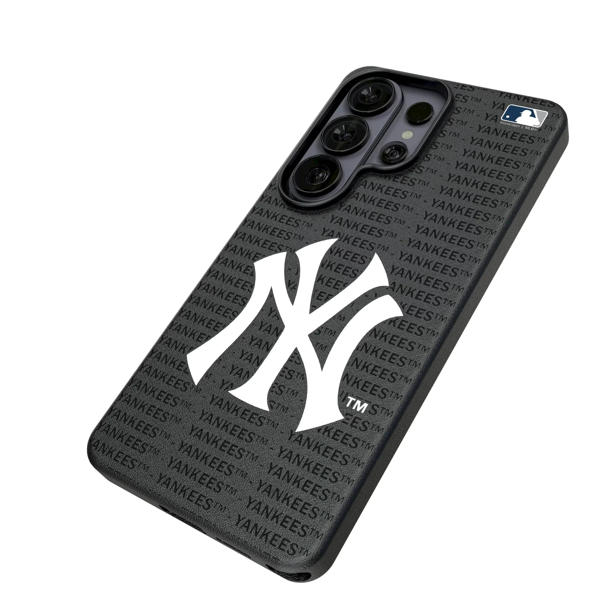 New York Yankees Text Backdrop MagSafe Compatible Phone Case for Samsung Galaxy