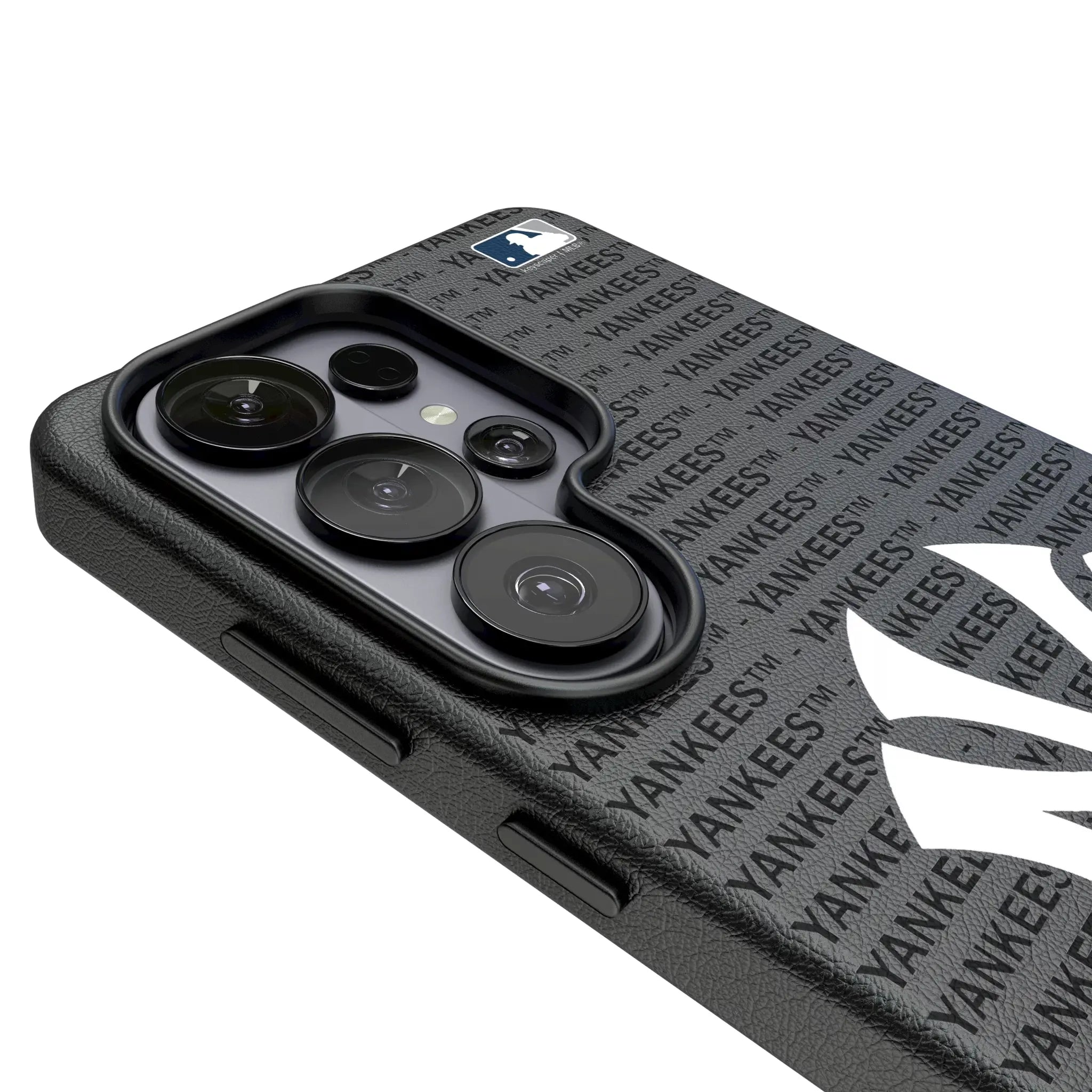 New York Yankees Text Backdrop MagSafe Compatible Phone Case for Samsung Galaxy
