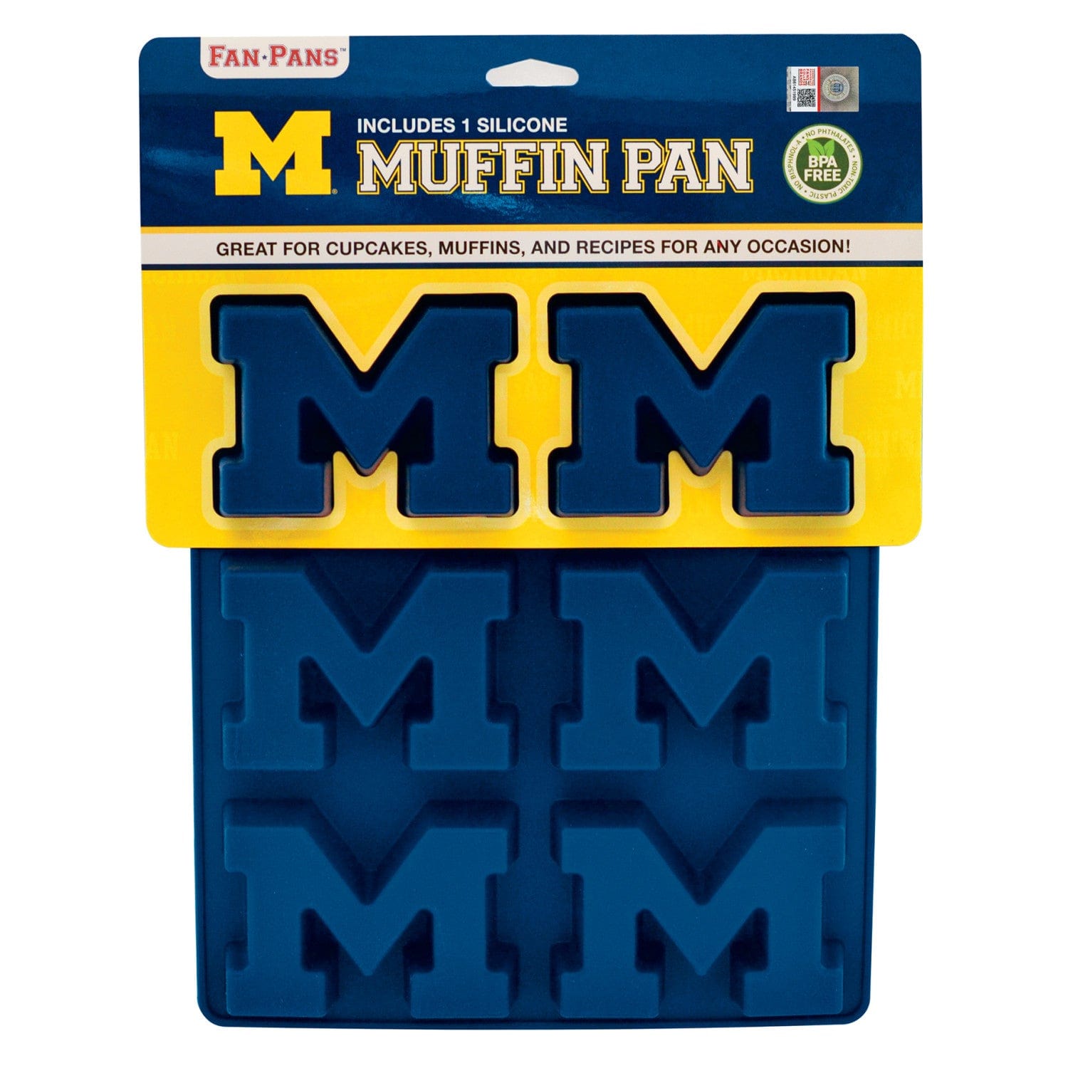 Michigan Wolverines Officially Licensed Muffin Pan