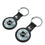 NHL BaseOne Black Airtag Holder 2-Pack