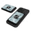 NHL BaseOne Black Magnetic Credit Card Wallet