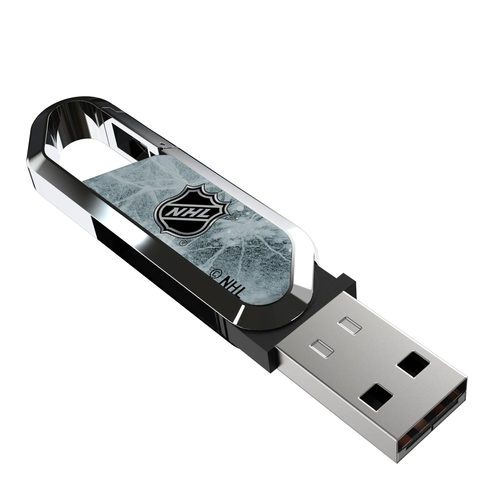 NHL BaseOne USB 64GB Clip Style Flash Drive
