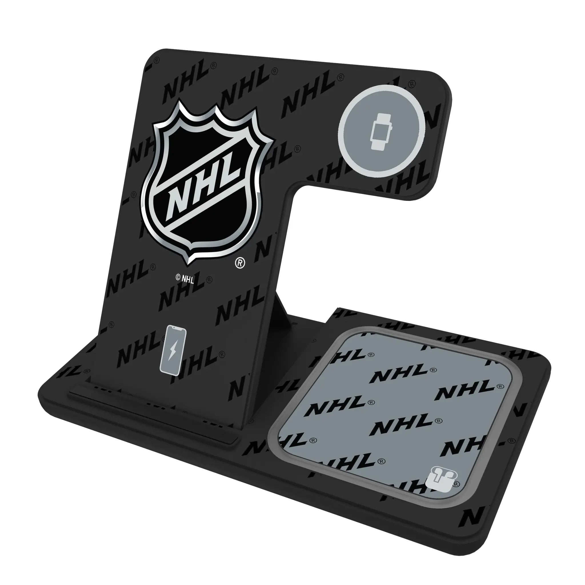 NHL Fashion Pattern 3 in 1 Charging Station