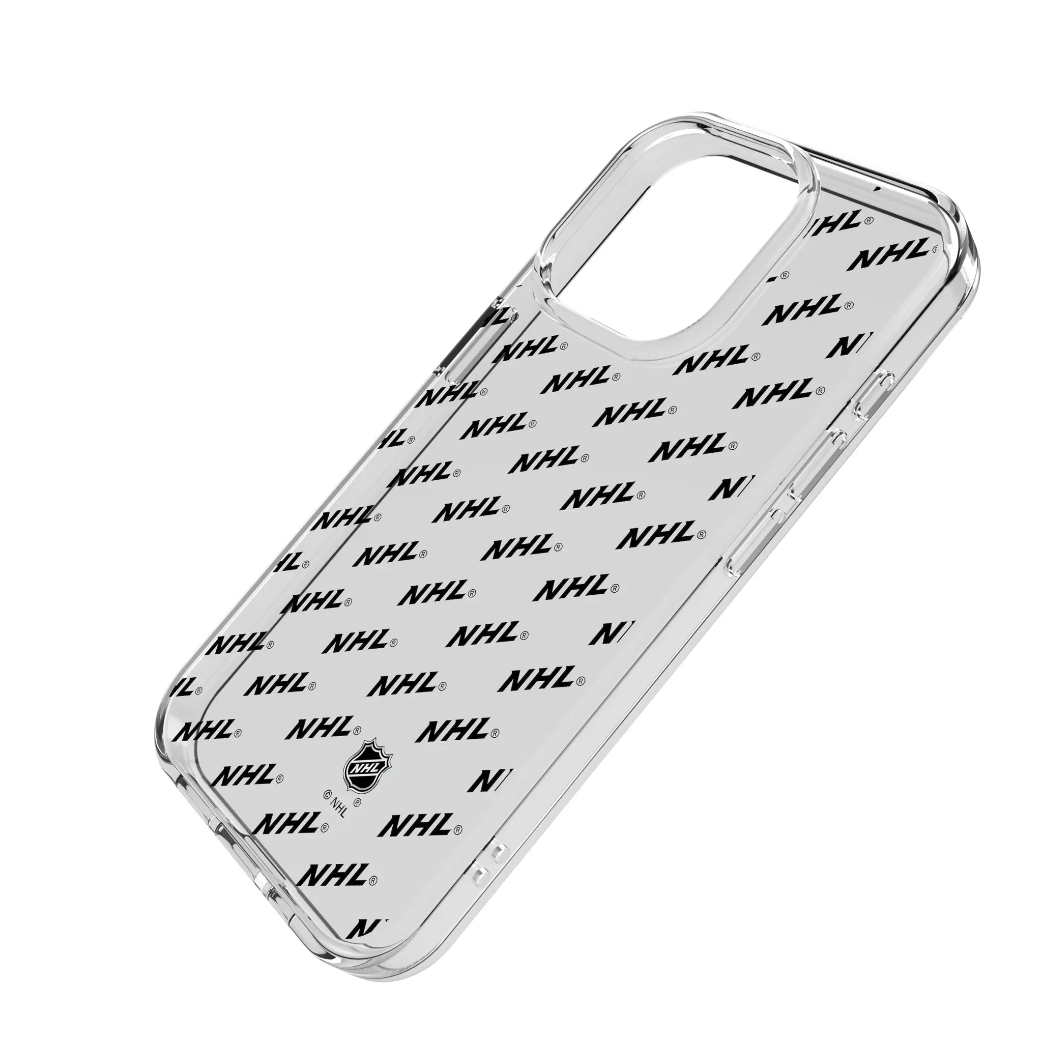 NHL Fashion Pattern Clear Phone Case for Apple iPhone