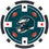 Philadelphia Eagles 100-Piece Poker Chip Set