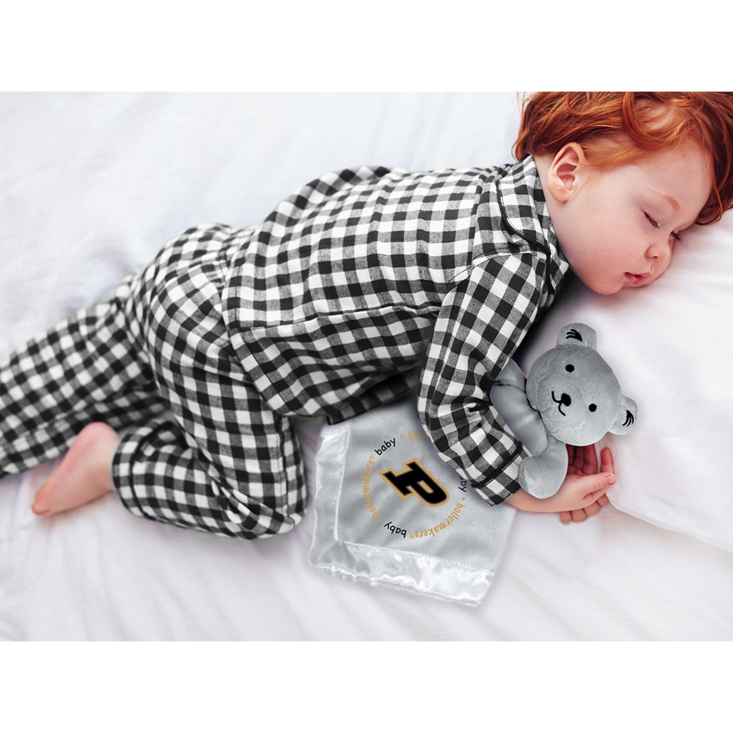 Purdue Boilermakers Security Bear - Gray - Sports Gifts, Sports Memorabilia, Sports Collectibles, Fan Shop