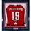 Framed Autographed/Signed Nicklas Backstrom 35x39 Washington Red Hockey Jersey JSA COA