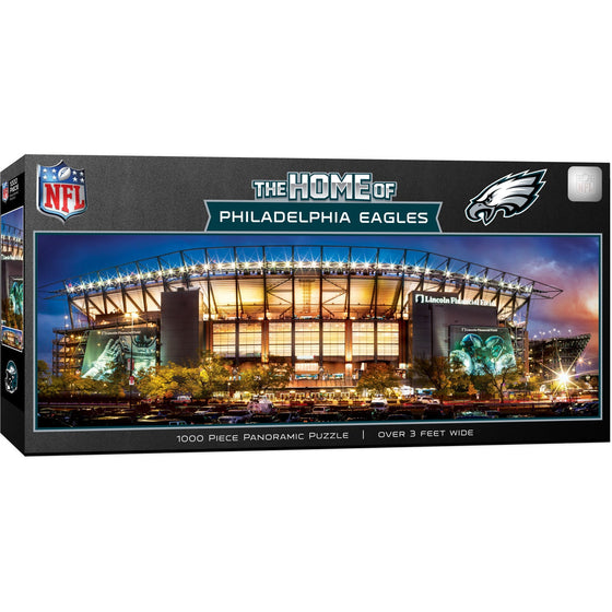Philadelphia Eagles - Stadium View 1000 Piece Panoramic Jigsaw Puzzle - 757 Sports Collectibles