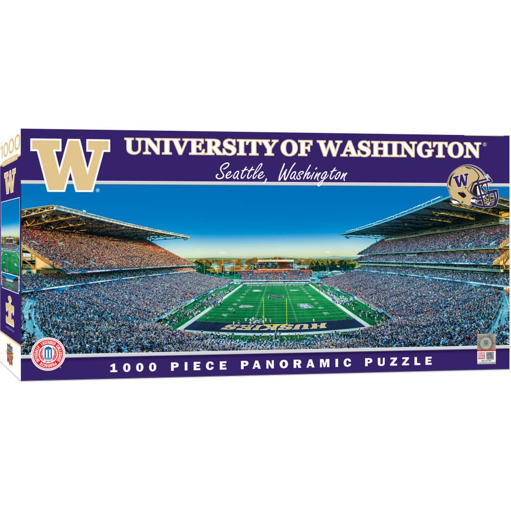 Washington Huskies 1000 Piece Panoramic Jigsaw Puzzle