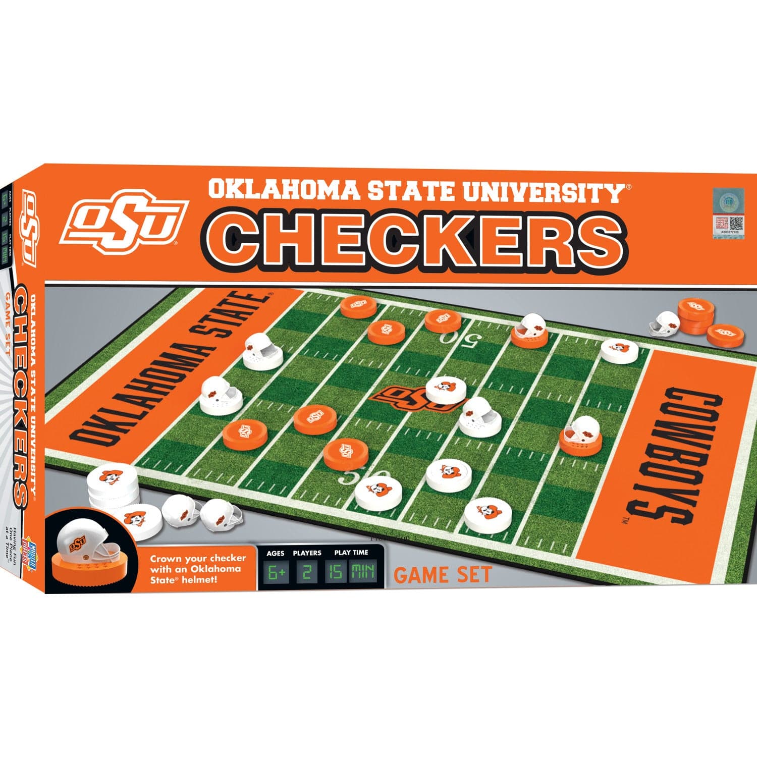 Oklahoma State Cowboys Checkers Game - Sports Gifts, Sports Memorabilia, Sports Collectibles, Fan Shop