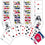 Washington Nationals Official Playing Cards - 54 Card Deck - Sports Gifts, Sports Memorabilia, Sports Collectibles, Fan Shop