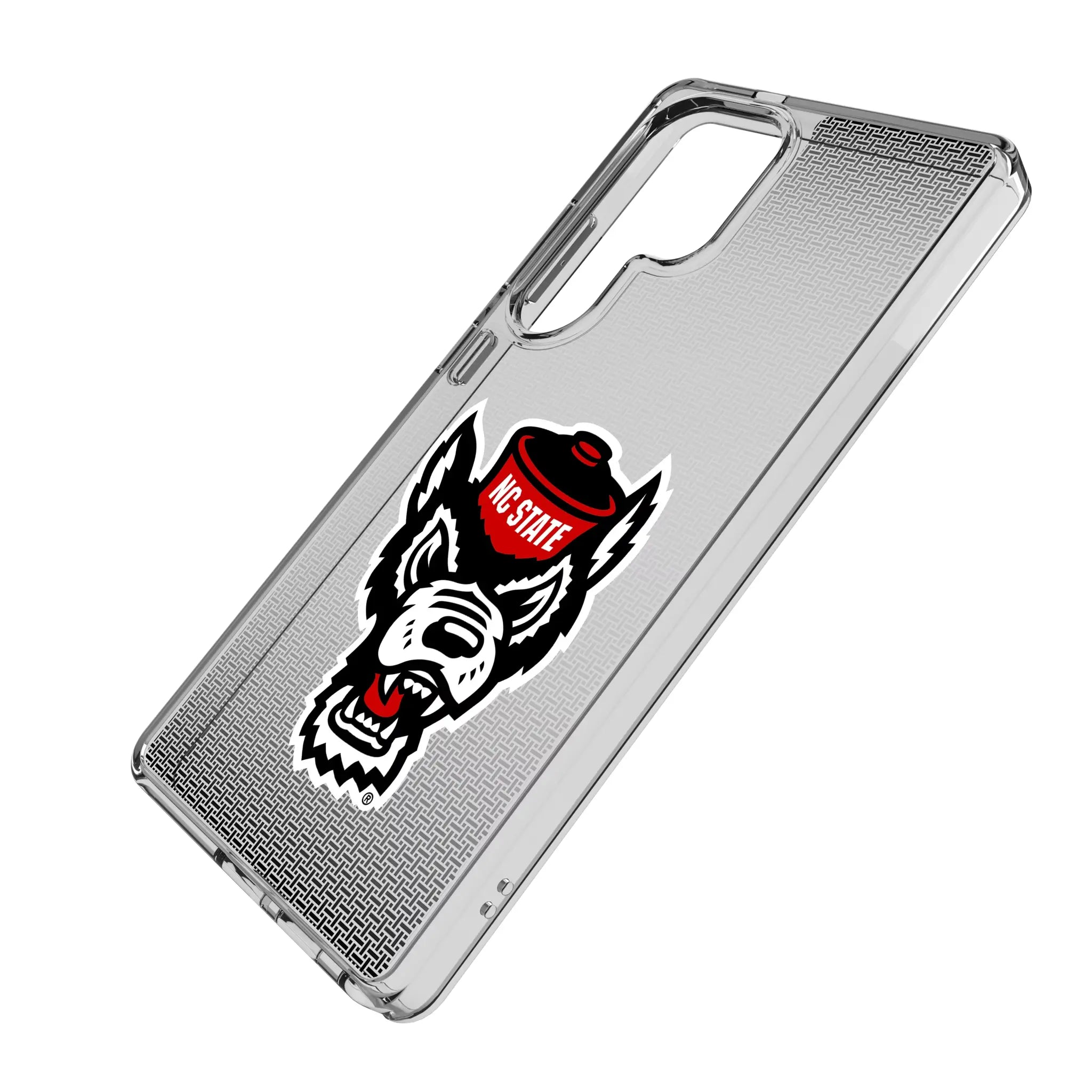 North Carolina State University Wolfpack Linen Clear Phone Case for Samsung Galaxy