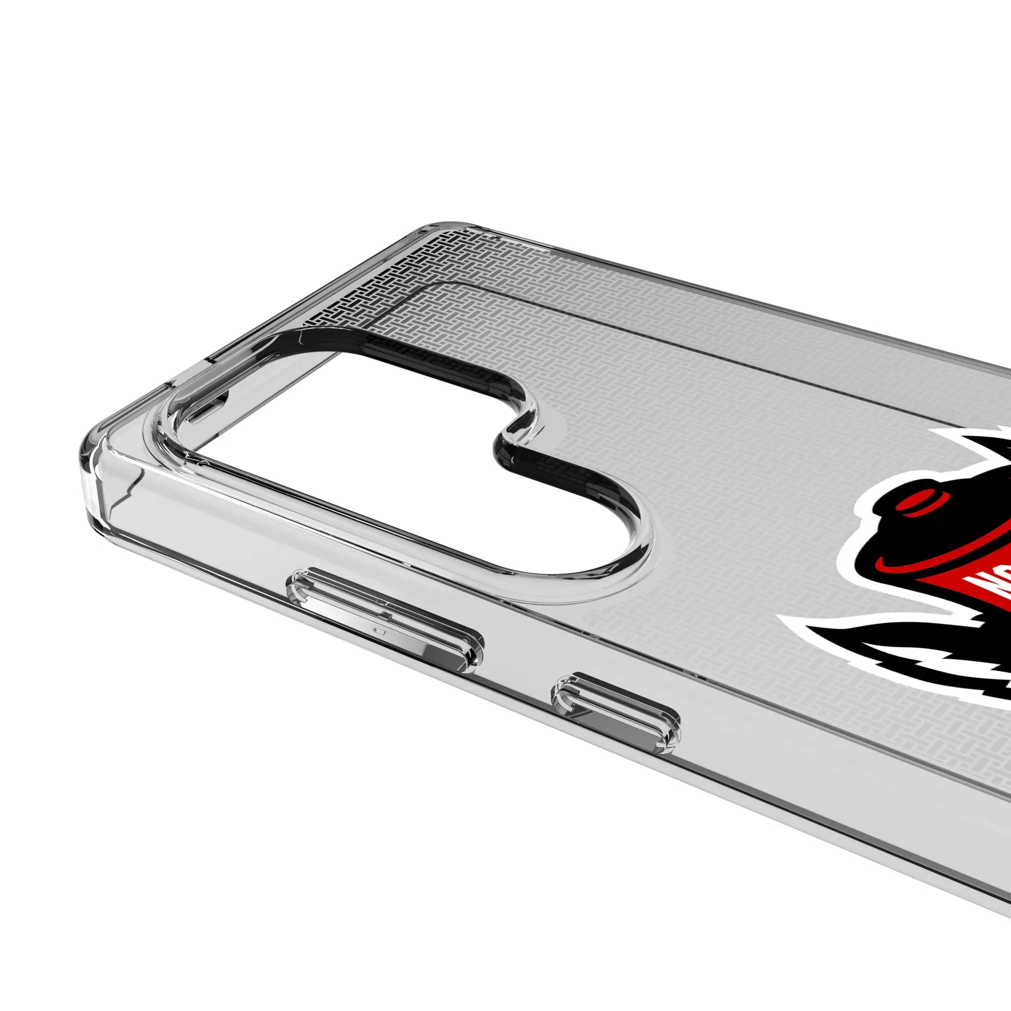 North Carolina State University Wolfpack Linen Clear Phone Case for Samsung Galaxy