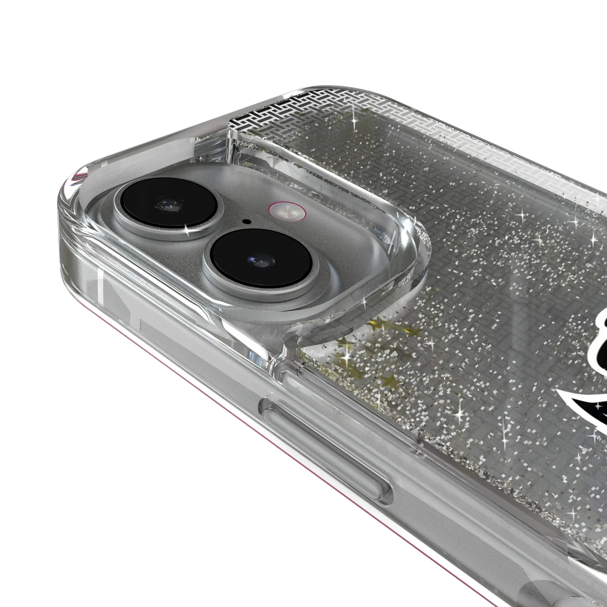 North Carolina State University Wolfpack Linen Glitter Phone Case