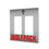 North Carolina State University Wolfpack Linen Hidden-Screw Light Switch Plate