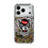 North Carolina State University Wolfpack Paisley Glitter Phone Case