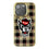 North Carolina State University Wolfpack Plaid Bling Phone Case