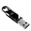 North Carolina State University Wolfpack Solid USB 32GB Clip Style Flash Drive