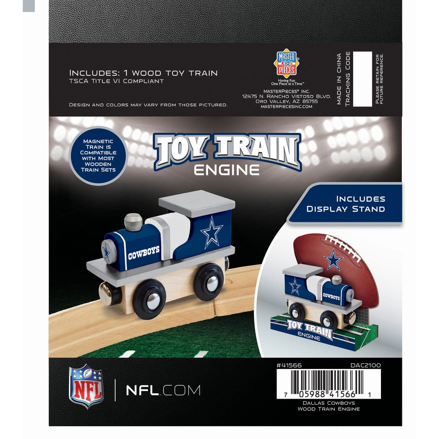 Dallas Cowboys Collectible Toy Train Engine