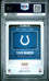 Graded 2025 Panini Instant Tyler Warren #RPSFL40 RPS First Look Rookie RC Football Card PSA 10 Gem Mint