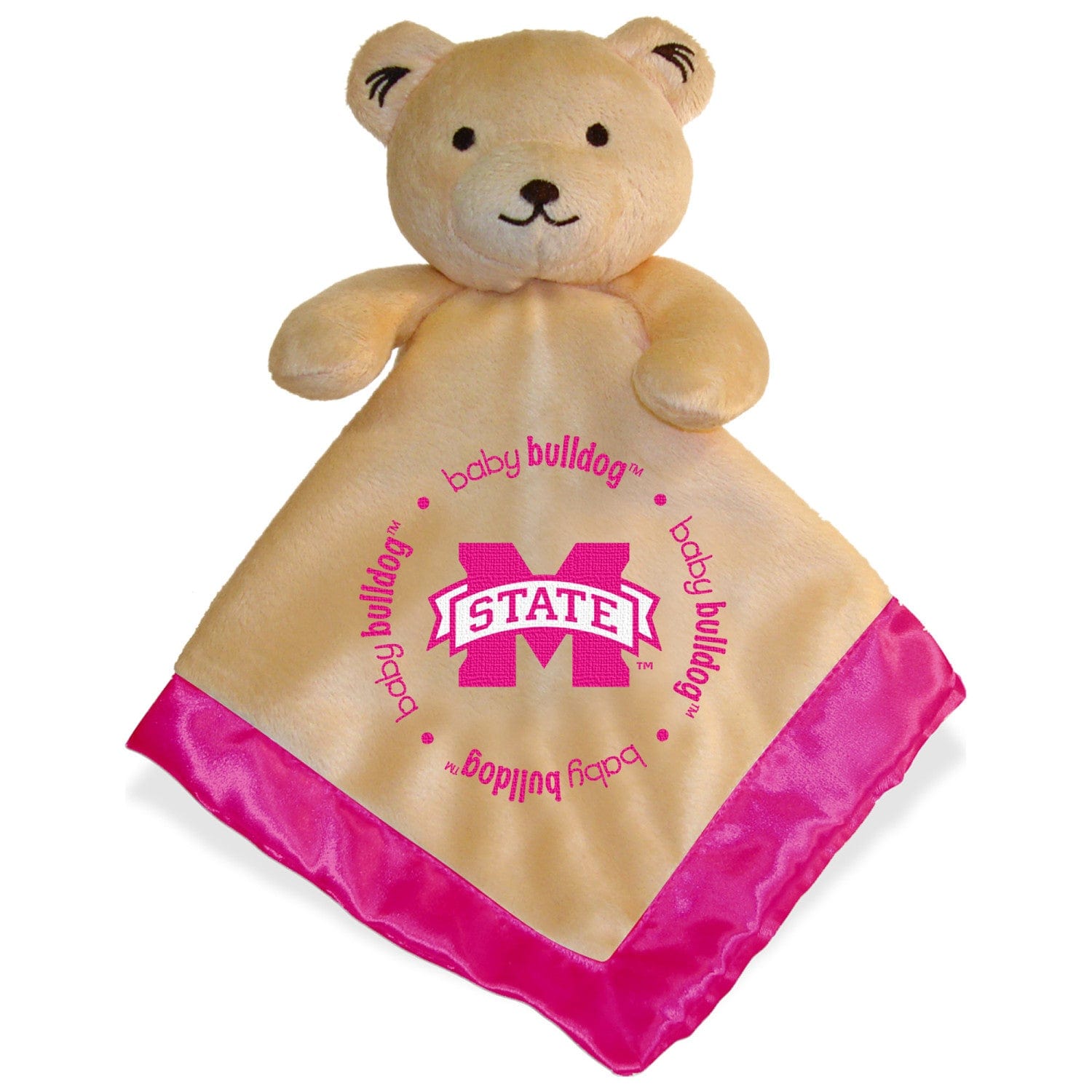 Mississippi State Bulldogs Security Bear - Pink Edition - Sports Gifts, Sports Memorabilia, Sports Collectibles, Fan Shop
