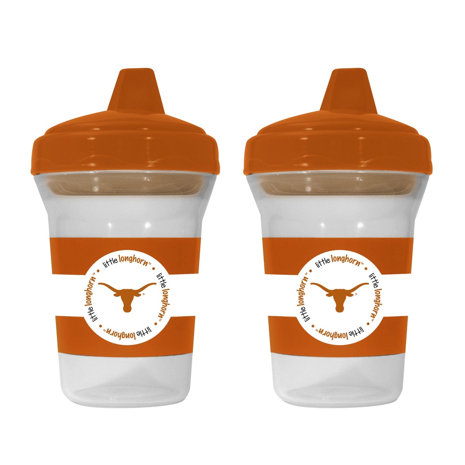 Texas Longhorns Sippy Cup 2-Pack: Perfect for Little Fans! - Sports Gifts, Sports Memorabilia, Sports Collectibles, Fan Shop