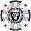 Las Vegas Raiders 100 Piece Poker Chips - 757 Sports Collectibles