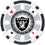 Las Vegas Raiders 100-Piece Poker Chip Set