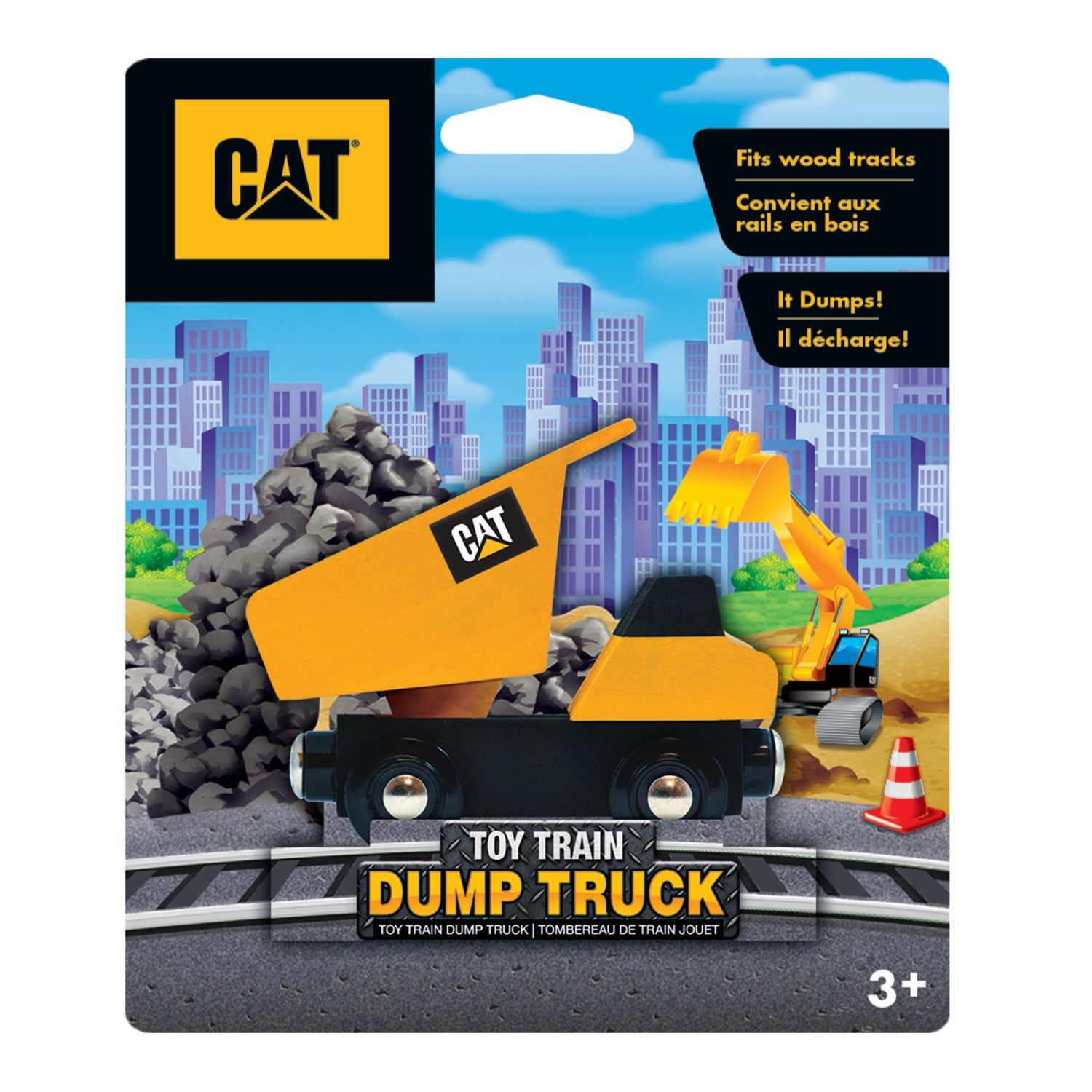 CAT - Dump Truck Toy Train - 757 Sports Collectibles