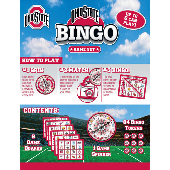 Ohio State Buckeyes Bingo Game - 757 Sports Collectibles