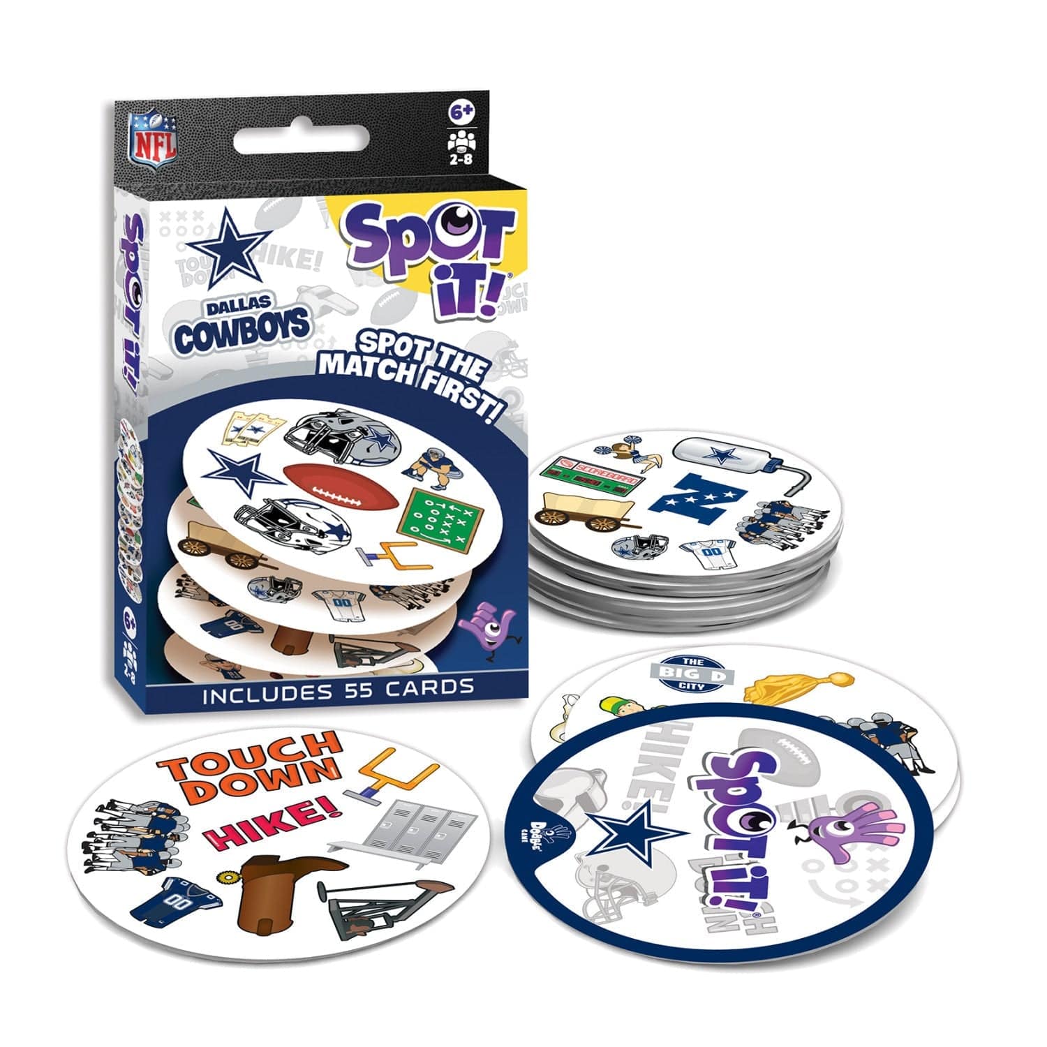 Dallas Cowboys Spot It! Card Game