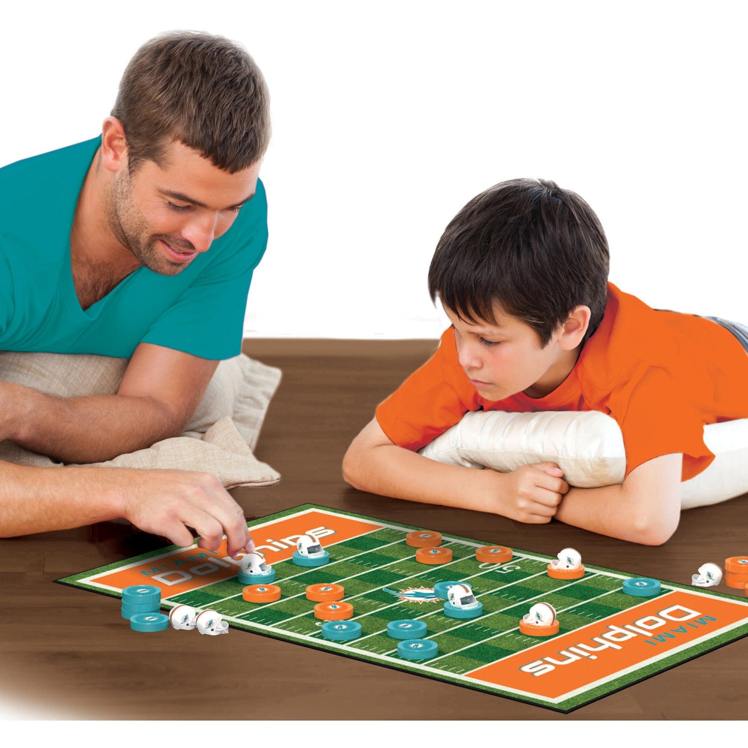 Miami Dolphins Checkers Game