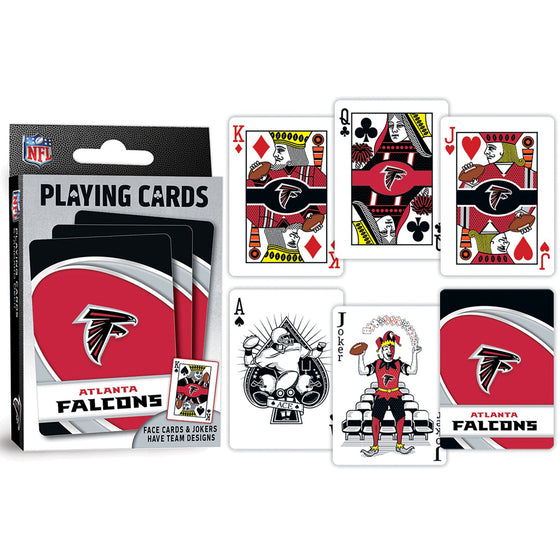 Atlanta Falcons Playing Cards - 54 Card Deck - 757 Sports Collectibles